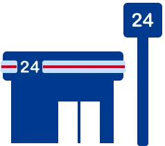 コンビニやカフェ