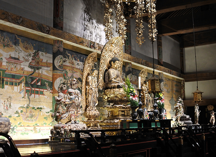 冬のお寺巡り 僧侶の案内でめぐる『世界遺産仁和寺』国宝金堂特別参拝