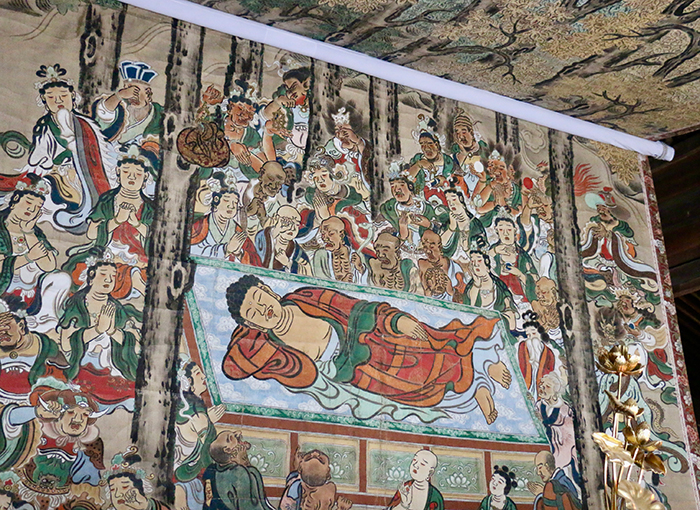 JCB【泉涌寺 涅槃会】開門前特別拝観 僧侶による涅槃図解説と朝粥付